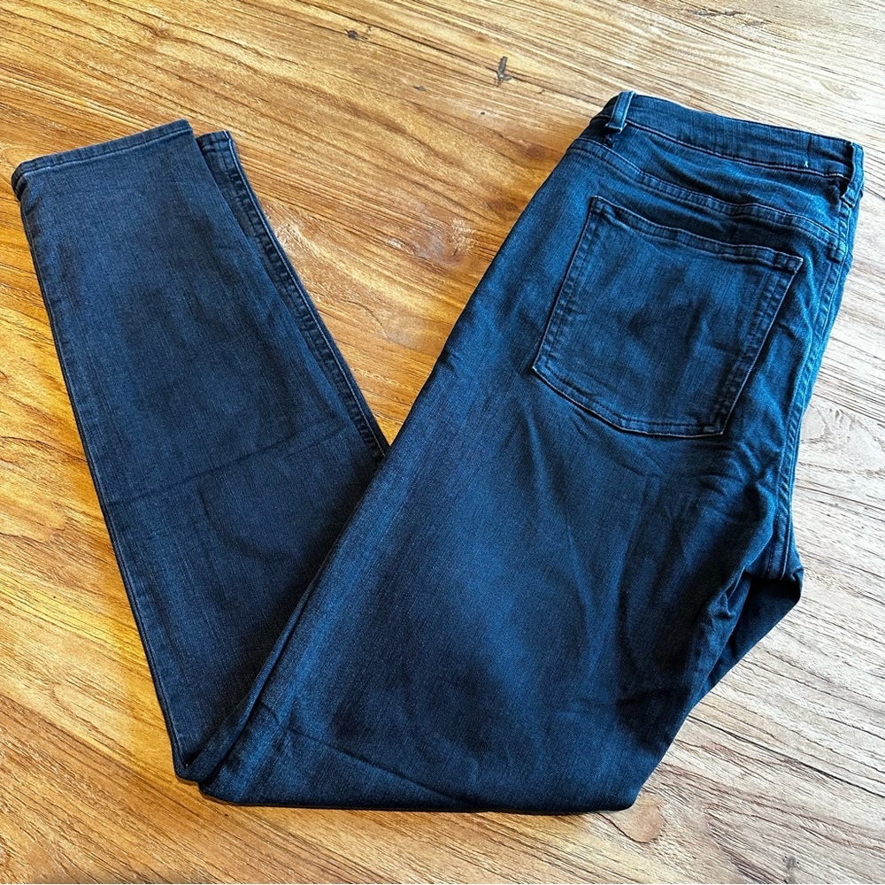 Acne Studios Women’s Skin 5 Used Black Skinny Denim Jeans Distressed Washed 29